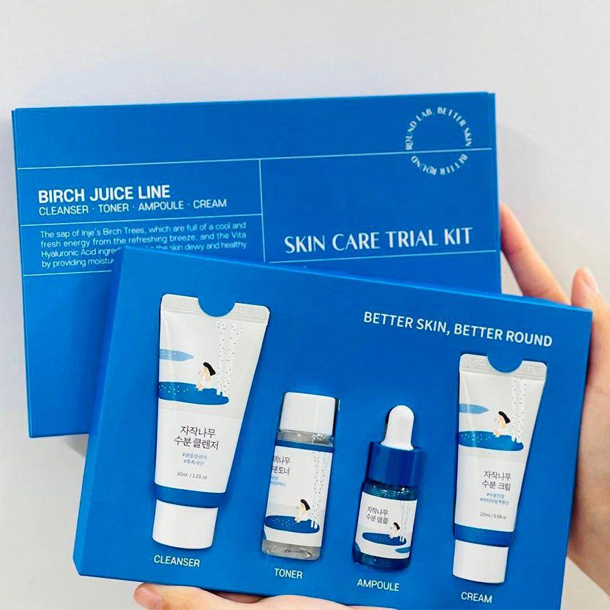 Kit Mini Birch Juice Hidratación  (Limpiador 30ml + Toner 20ml + Ampolla 10ml + Crema 20ml)-5