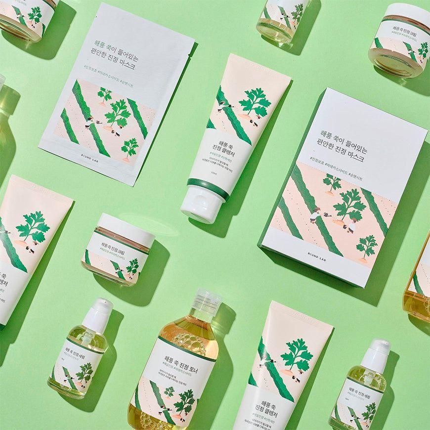 Gel Limpiador Suave Mugwort 150ml Coreano-5