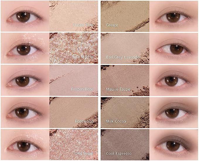 Paleta de sombras coreanas en polvo - LILY BY RED, Mood Keyboard 02 #Ash Mauve-2