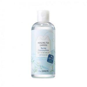 Limpiador a base de agua para piel grasa y con acné - THE SAEM Tea Tree Cleansing Water-0