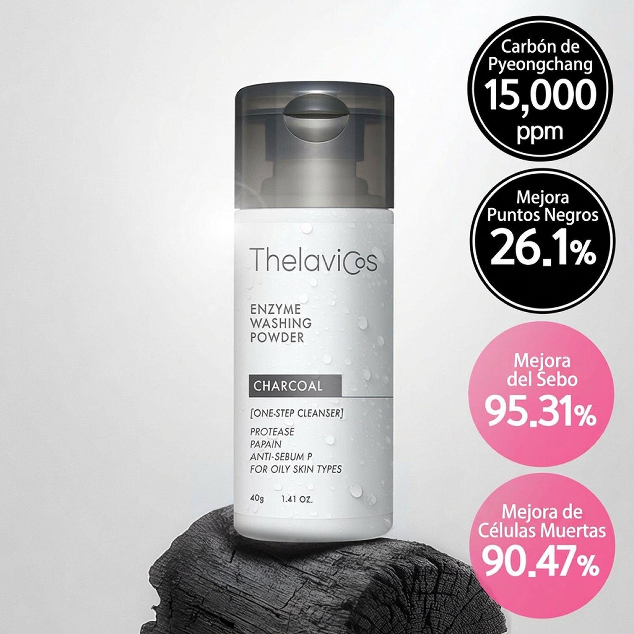 Limpiador Facial en Polvo Thelavicos Charcoal Enzyme 40 g-3