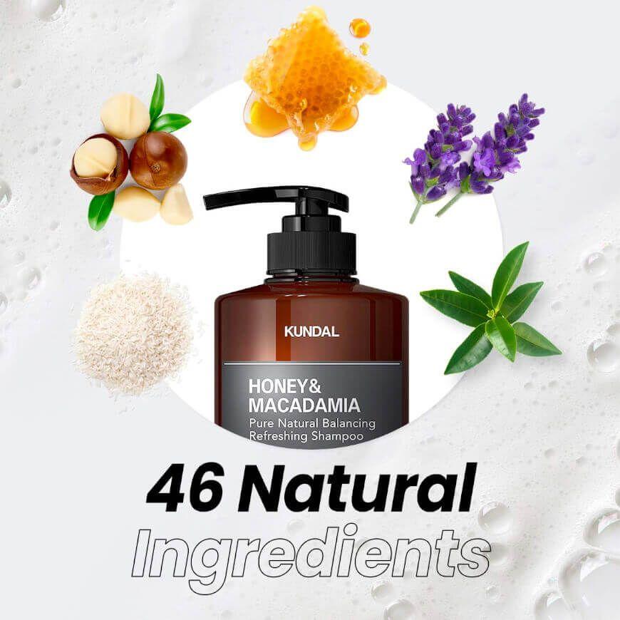 Shampoo Honey & Macadamia-3
