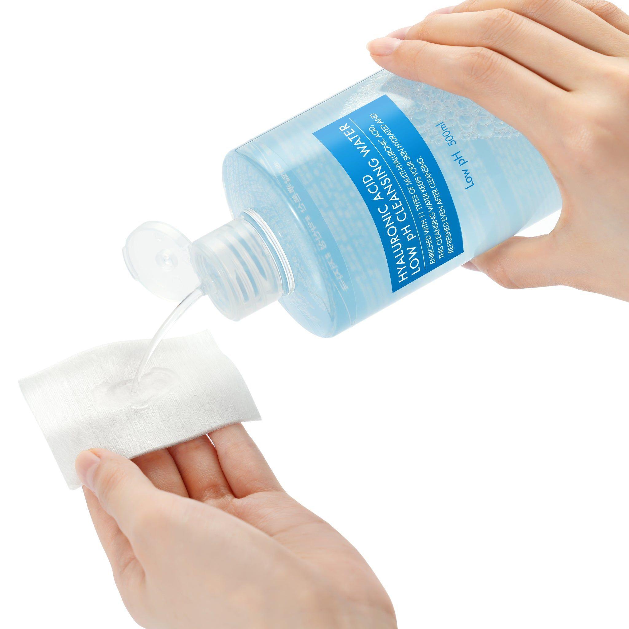 Hyaluronic Acid Low pH Cleansing Water 500ml-3