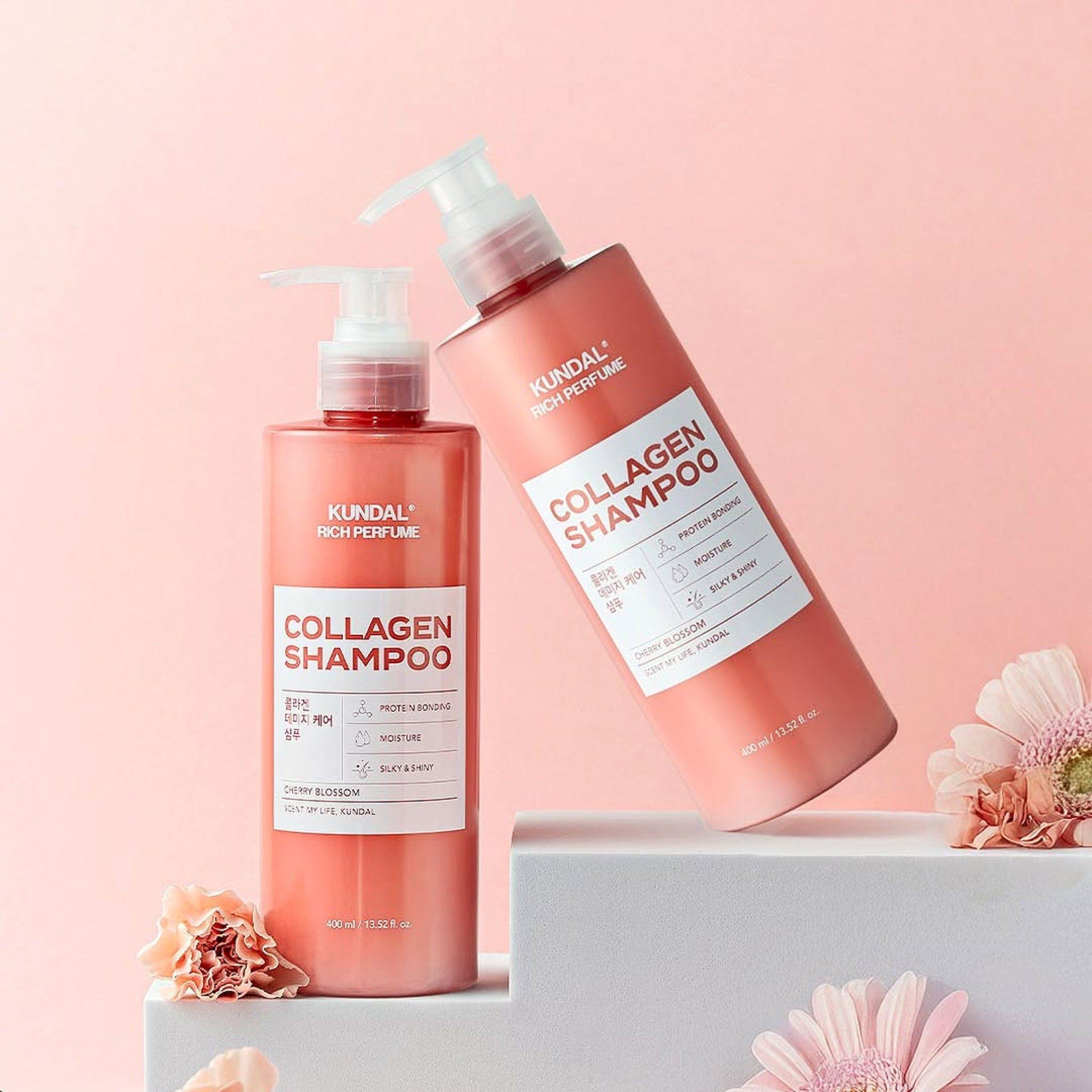 Shampoo Hidratante con Colágeno Cosmético Coreano 400ml-2