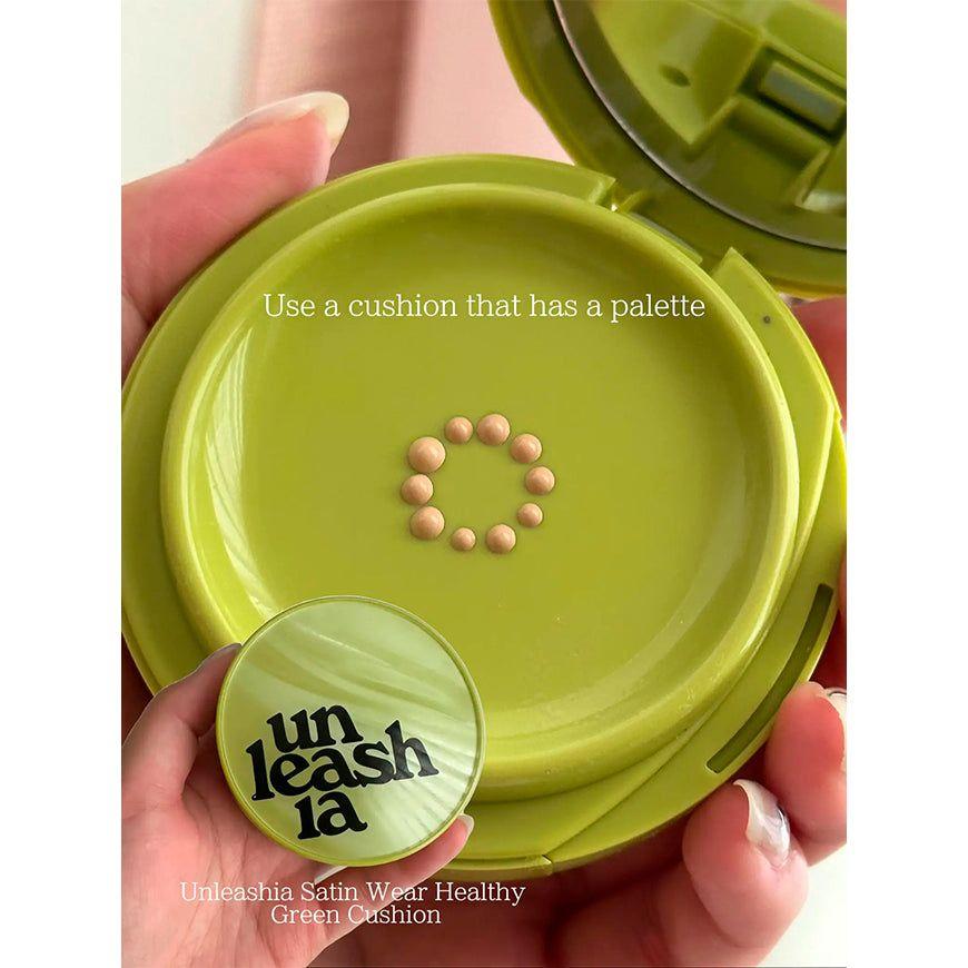 Cushion Healthy Green Coreano-6