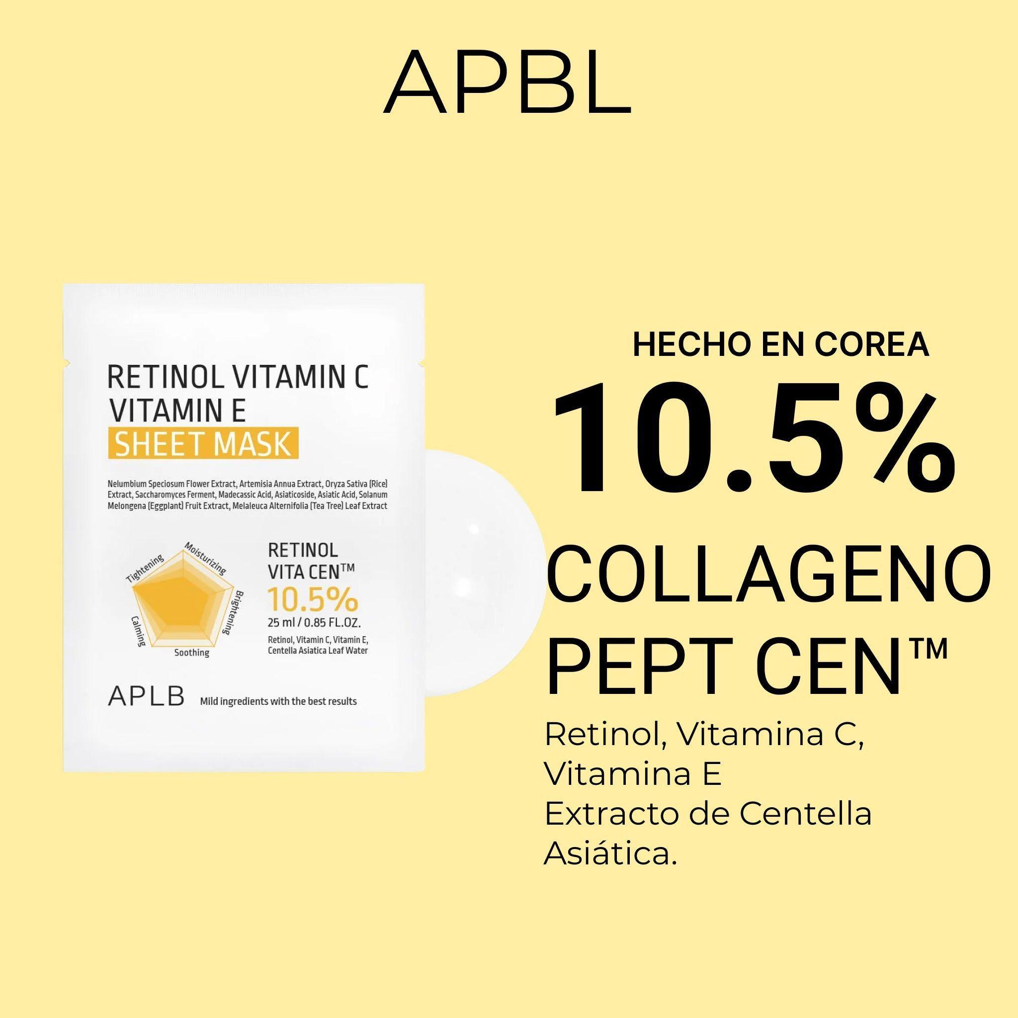 Retinol Vitamin C Vitamin E Sheet Mask-4