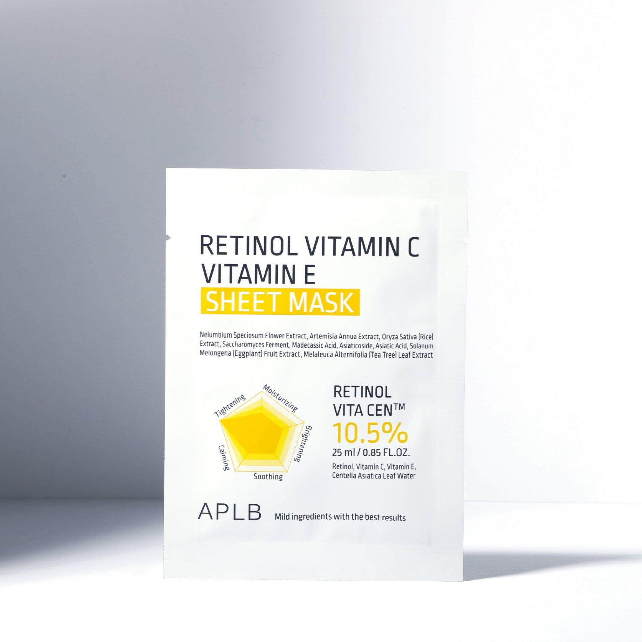 Retinol Vitamin C Vitamin E Sheet Mask-7