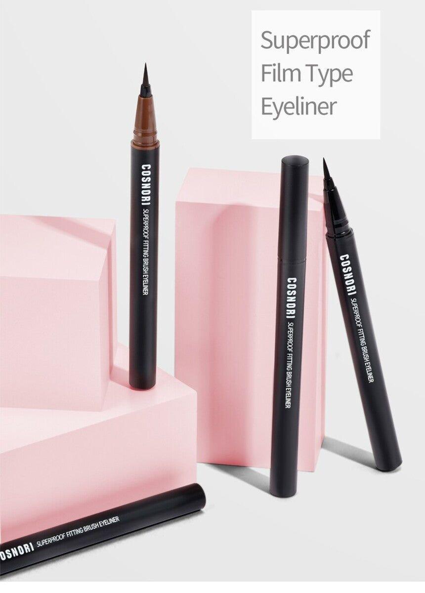 Super Proof Fitting Brush Eyeliner (3 Colores)-3