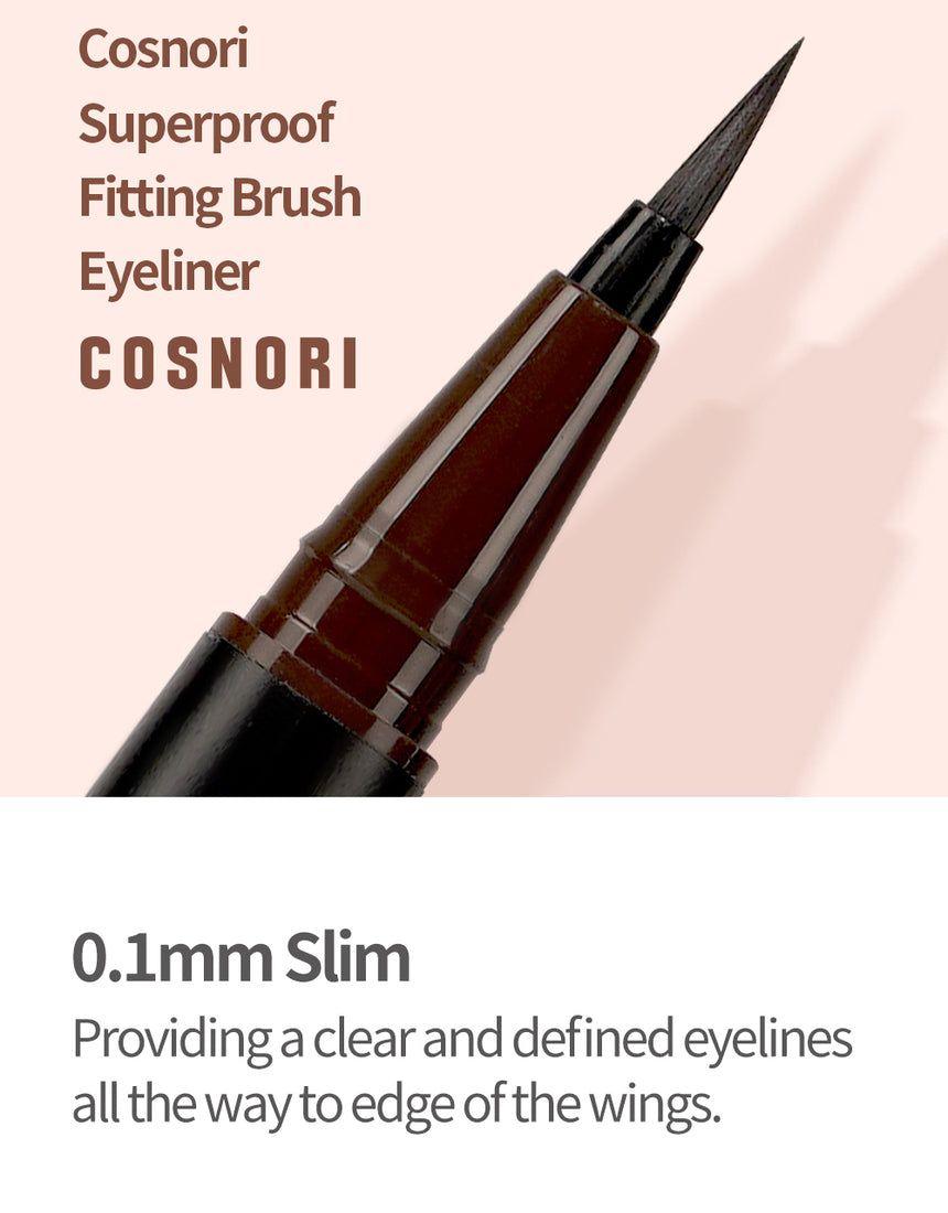 Super Proof Fitting Brush Eyeliner (3 Colores)-4