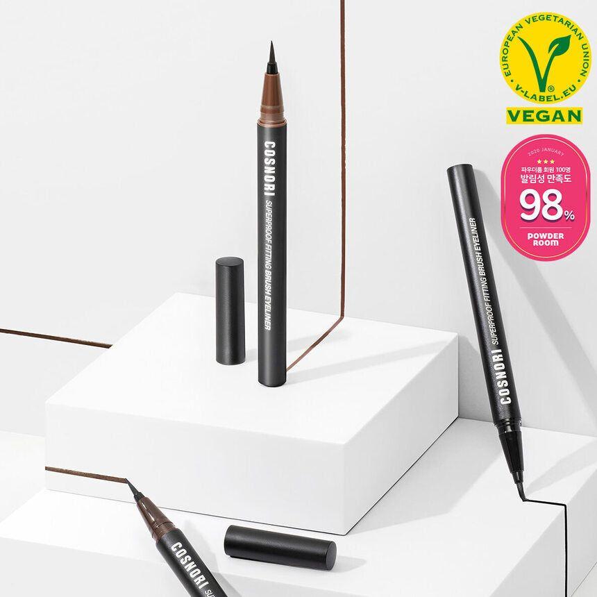 Super Proof Fitting Brush Eyeliner (3 Colores)-6