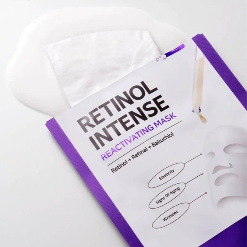 Mascarilla de fórmula suave  con retinol, retinal y bakuchiol - SOME BY MI, RETINOL INTENSIVE MASK-2