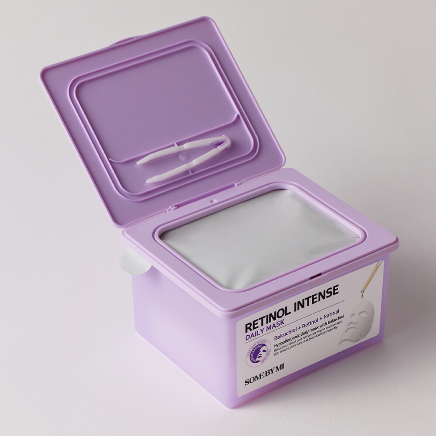 Mascarillas faciales antiedad con retinol y bakuchiol 30 ud-6