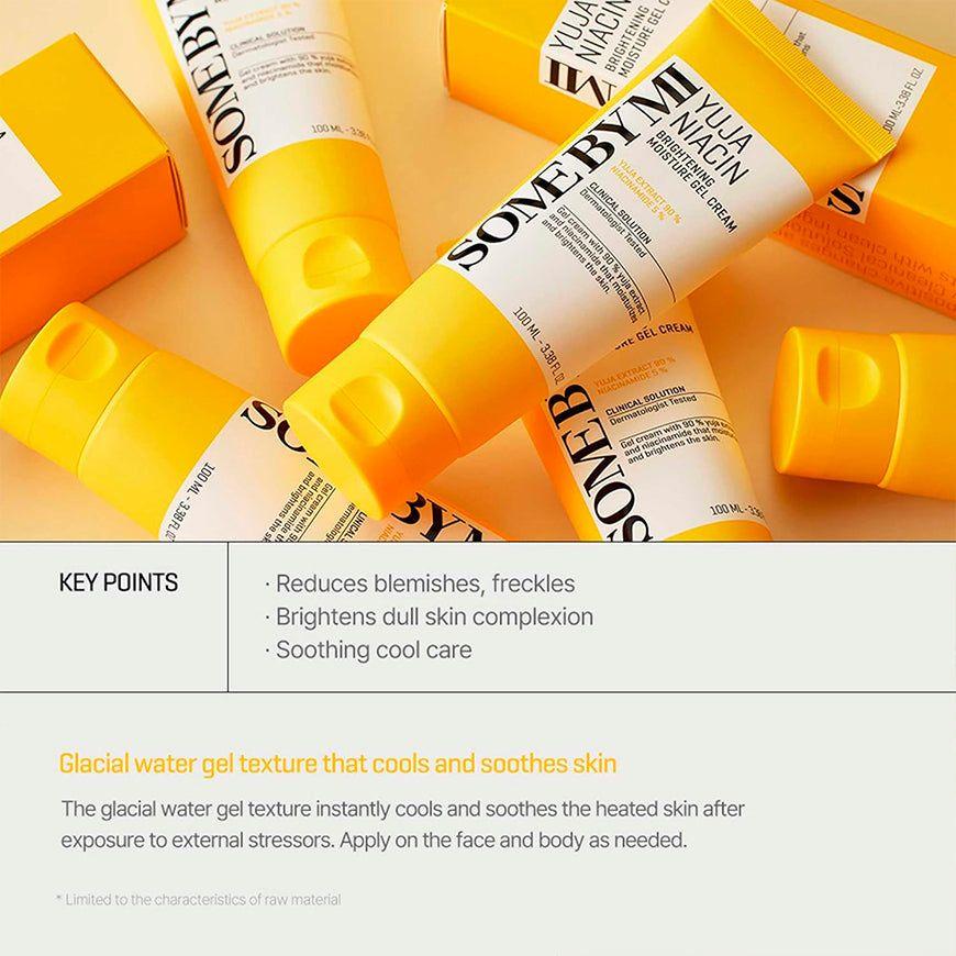 Crema Hidratante En Gel Yuja Niacin 100ml Coreana-2