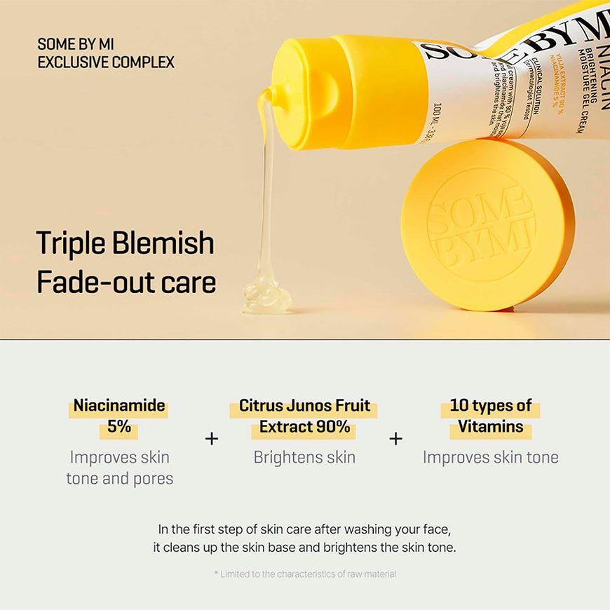 Crema Hidratante En Gel Yuja Niacin 100ml Coreana-5