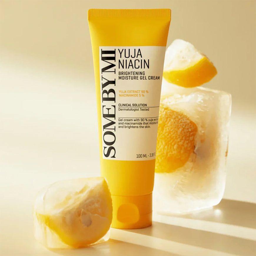 Crema Hidratante En Gel Yuja Niacin 100ml Coreana-8