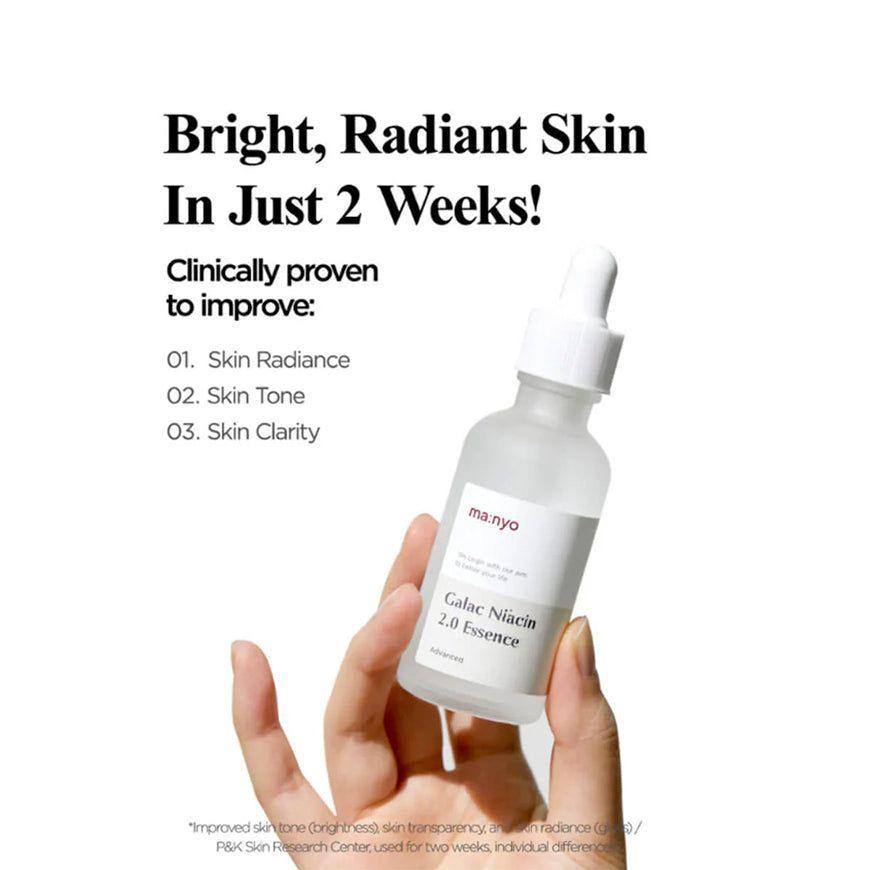 Iluminadora con Niacinamida y Galactomyces Cosmética Coreana 30 ml |-6