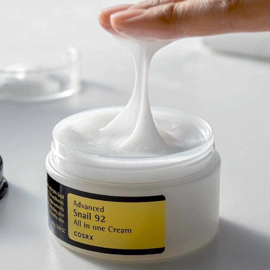 Crema hidratante antienvejecimiento tipo gel con mucina de caracol - COSRX Advanced Snail 92 Cream-2