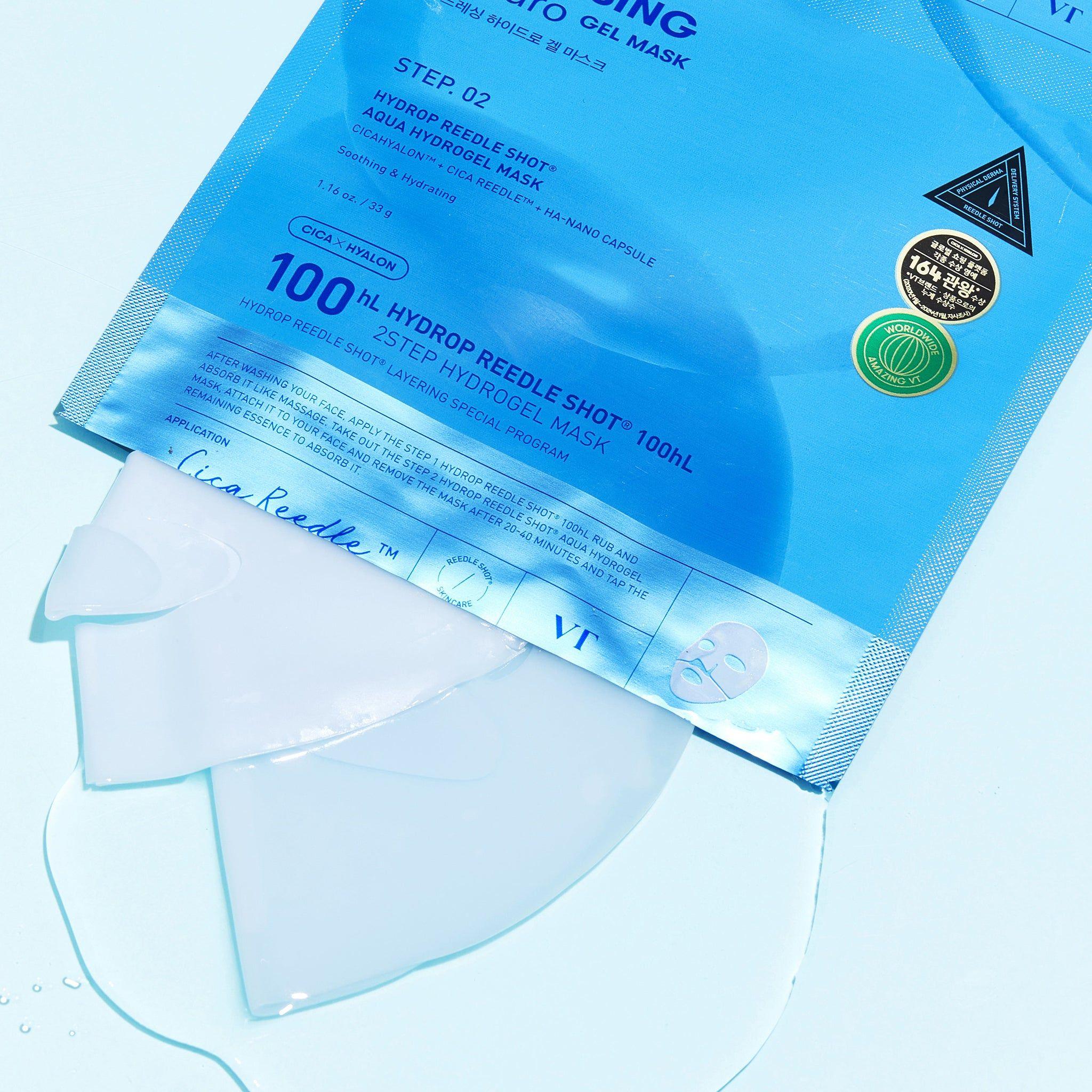 Hydrop Reedle Shot 100 hL 2Step Hydrogel Mask-3