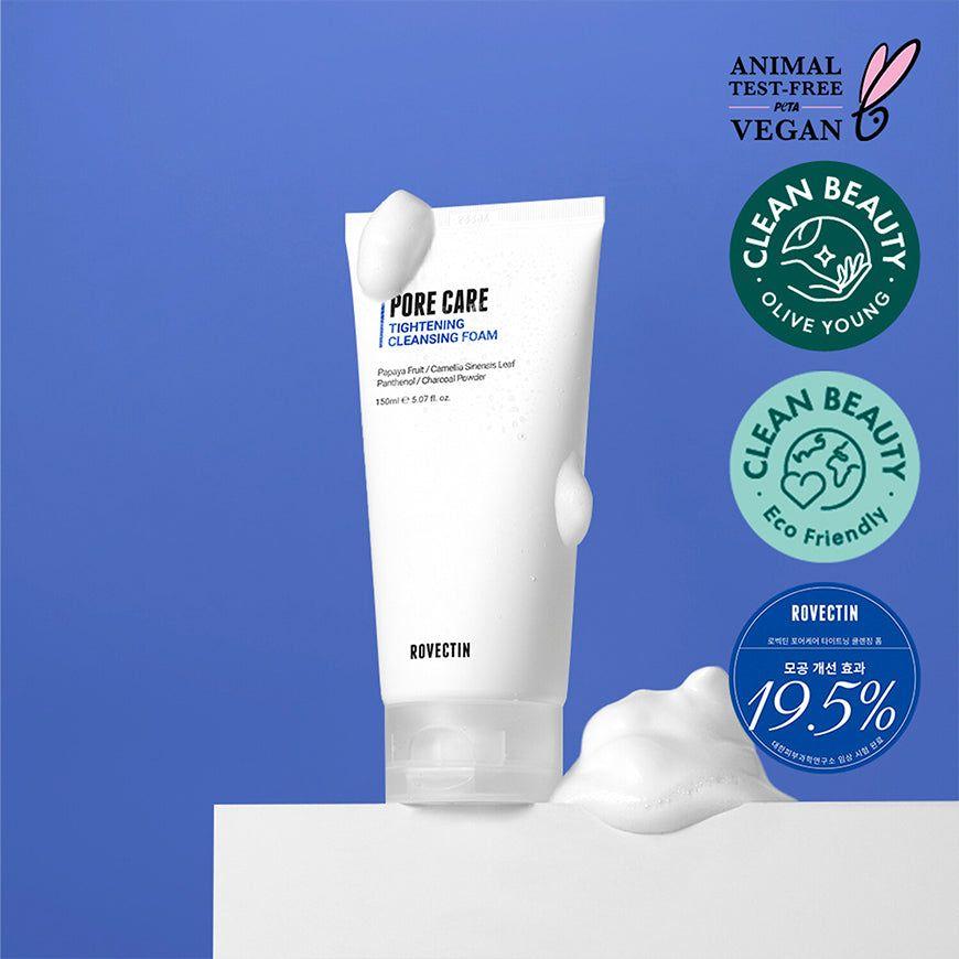 Espuma Limpiadora Coreana Pore Care Reductora de Poros-7