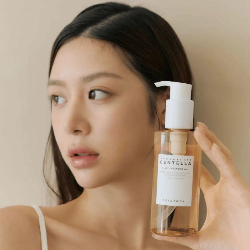 Aceite limpiador coreano ligero con extracto de Centella Asiática 200 ml -3