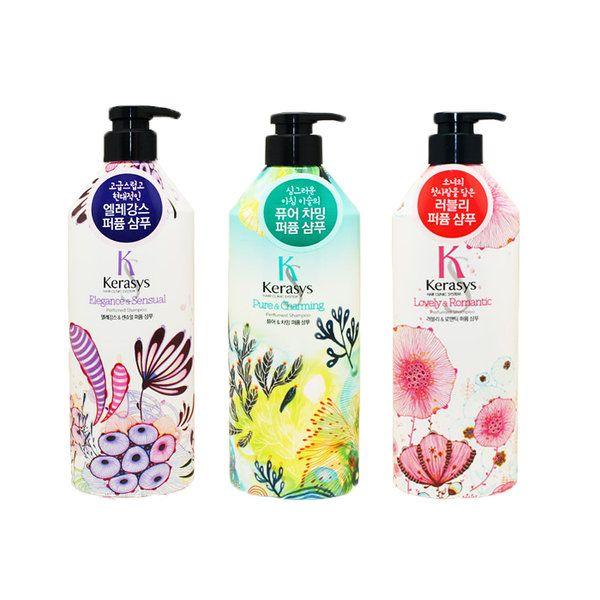 Shampoo reparador con fragancia - KERASYS Perfume Shampoo 600ml - Elegance & Sensual-1