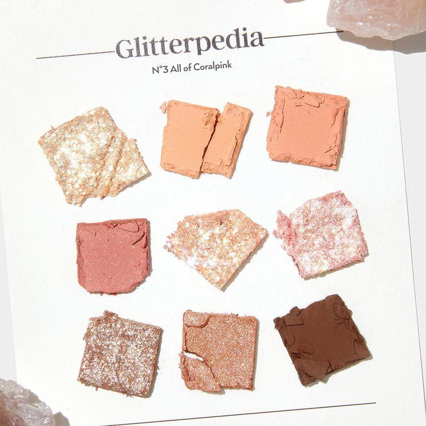 Paleta de maquillaje UNLEASHIA con acabados brillantes, N3. All of Coral Pink - Maquillaje Coreano-1