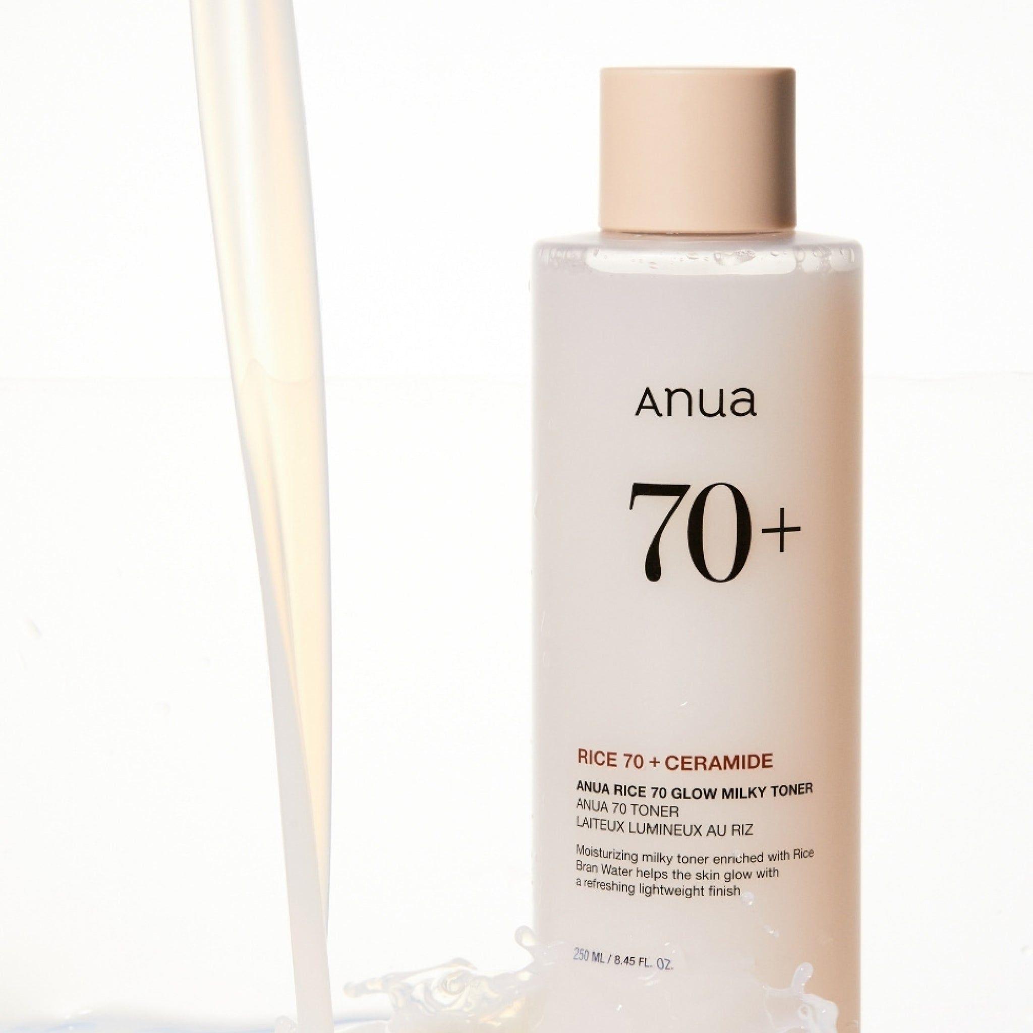 Tónico facial coreano iluminador e hidratante con agua de arroz y niacinamida 250 ml-4