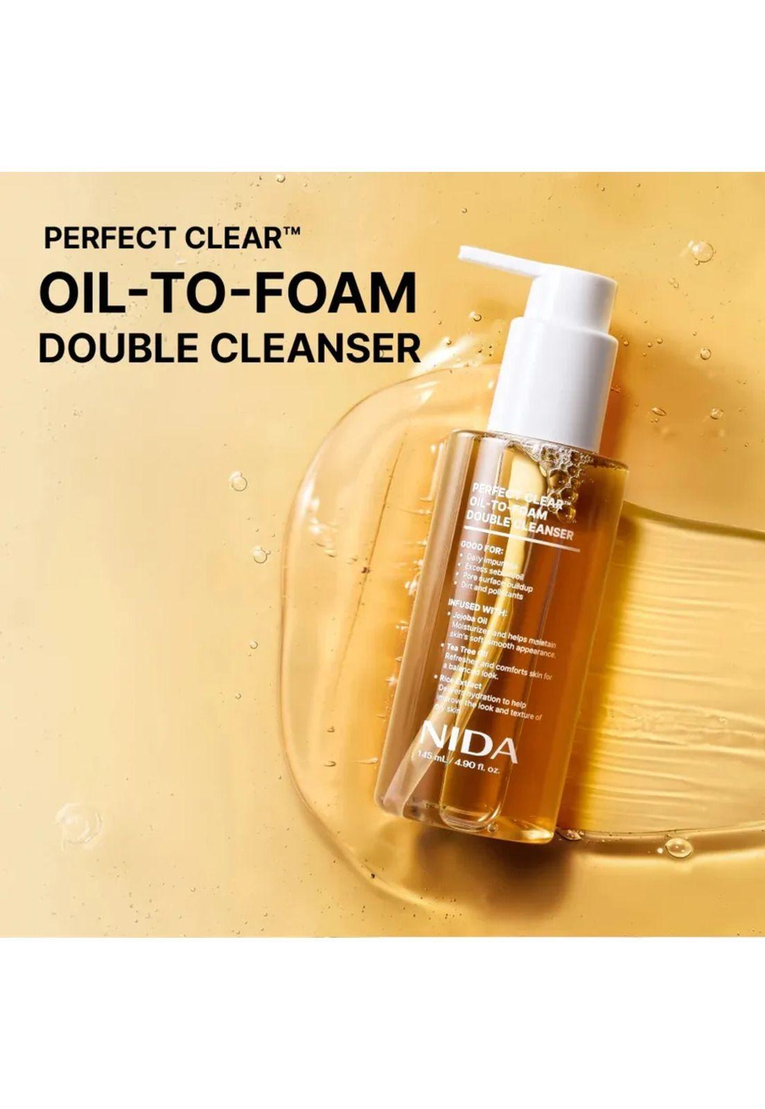 Limpiador NIDA Oil-To-Foam 145 ml Doble Limpieza-2