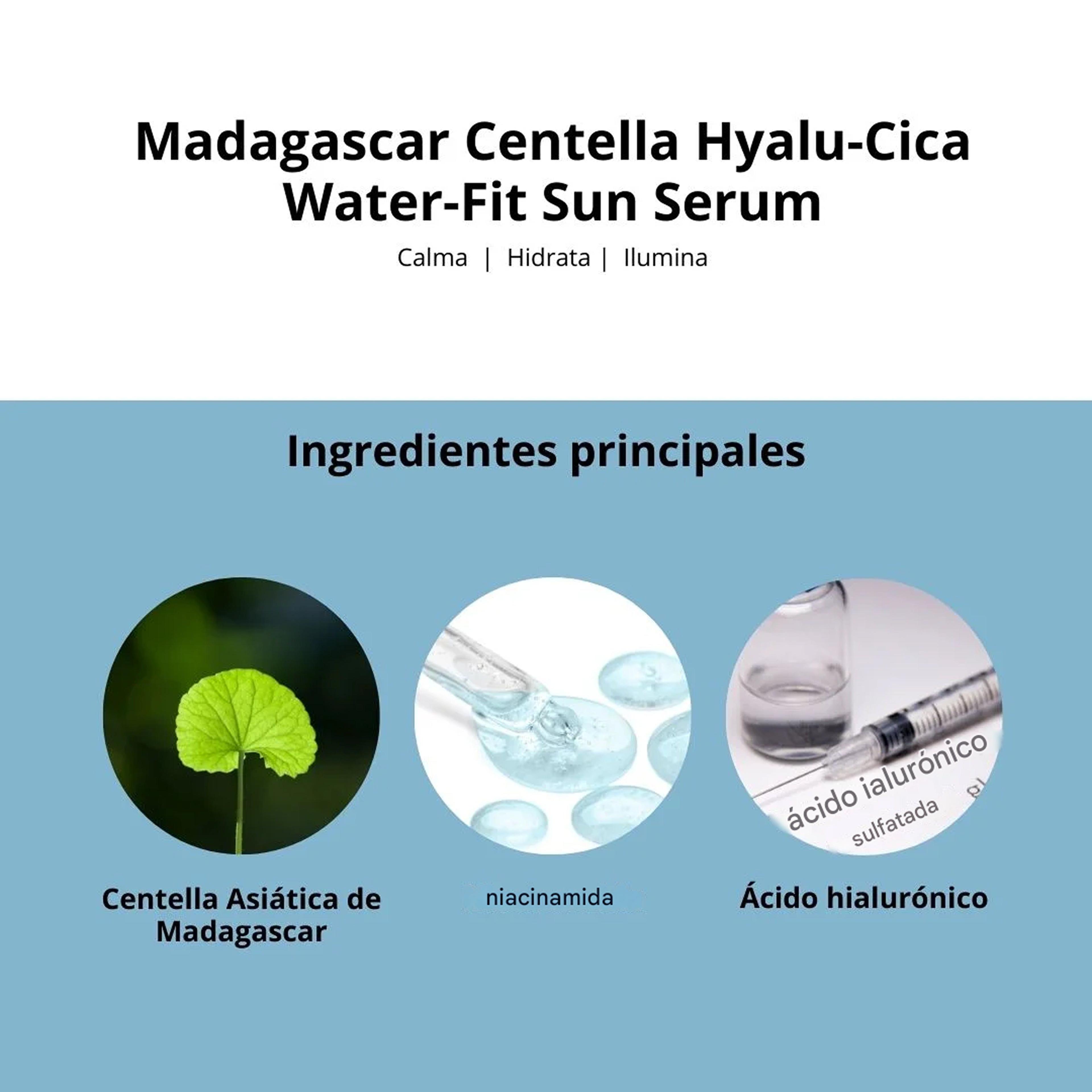 Madagascar Hyalu-Cica Water-Fit Sun Serum Mini 15ml-4