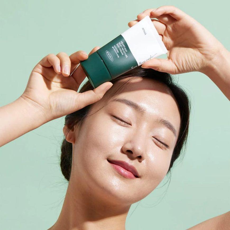 Heartleaf Silky Moisture Sun Cream 50ml-3