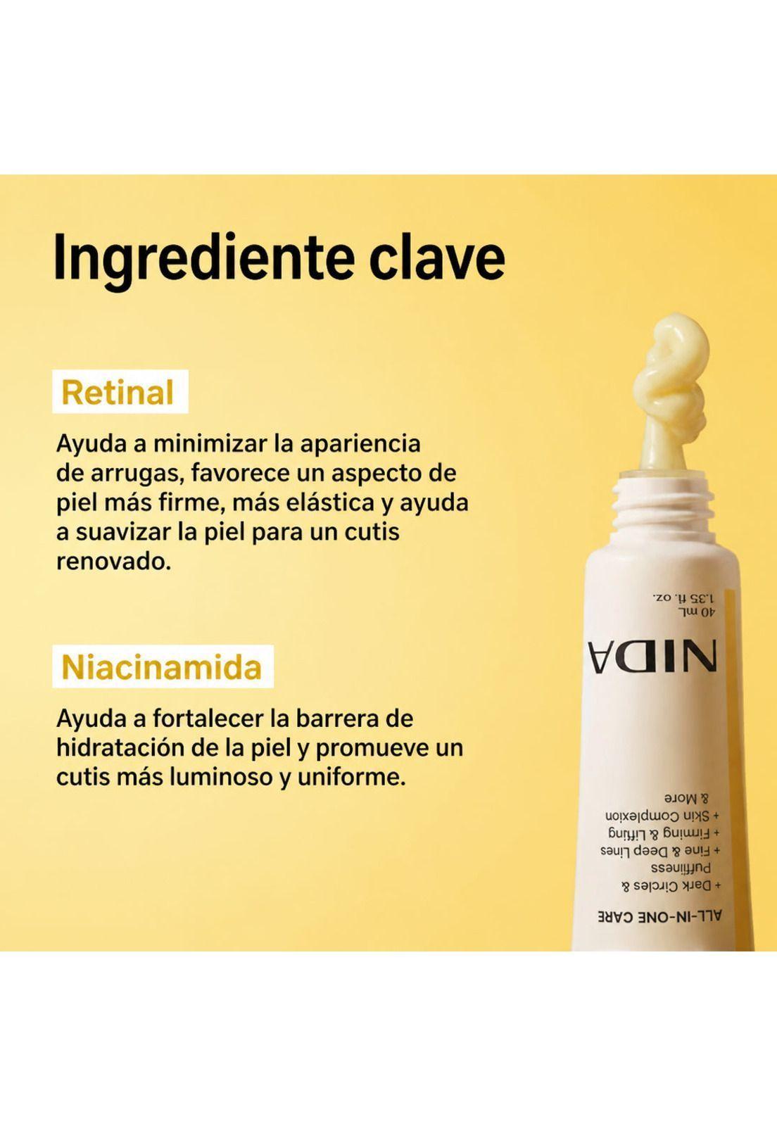 Crema Contorno de Ojos NIDA Revive Retinal 40ml-3