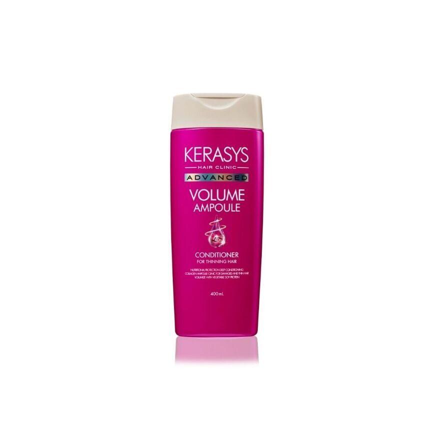 Acondicionador para cabellos finos y sin volumen - KERASYS Advanced Ampoule 400ml - Volume-0