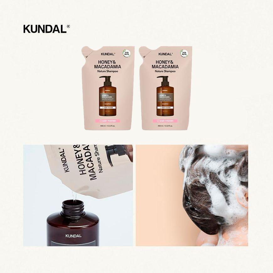 Shampoo Refill Honey&Macadamia 400ml cherry-2