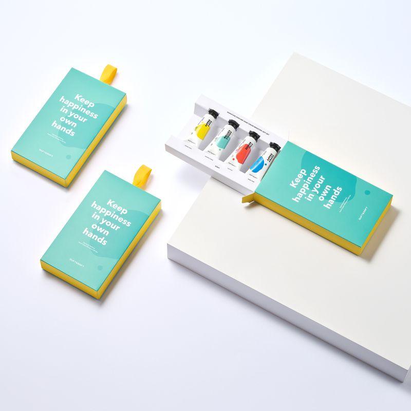 Set coreano de cremas de manos hidratantes mini con ácido hialurónico - Signature Perfume Hand cream-2