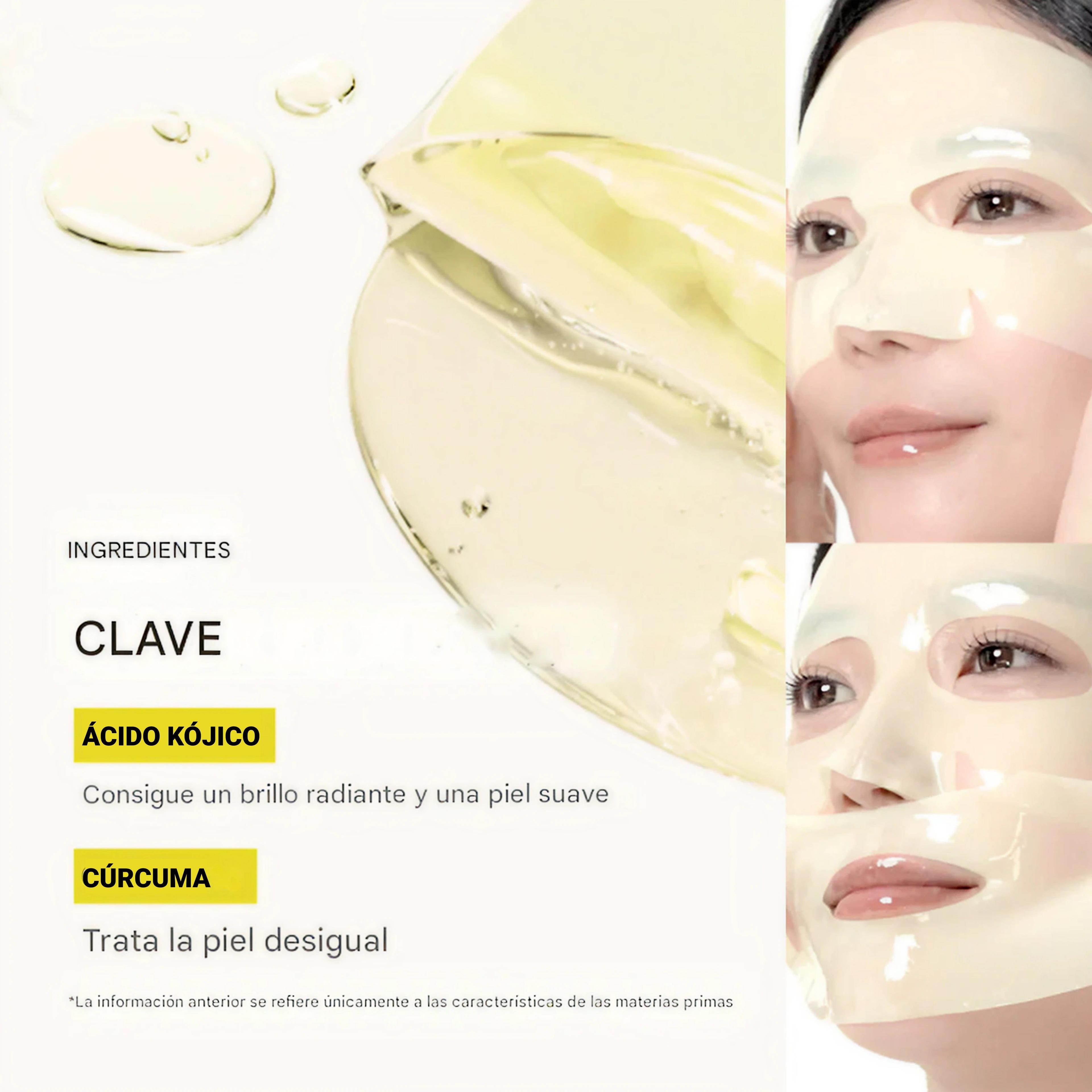 Kojic Acid Turmeric Brightening Gold Jelly Gel Mask-6