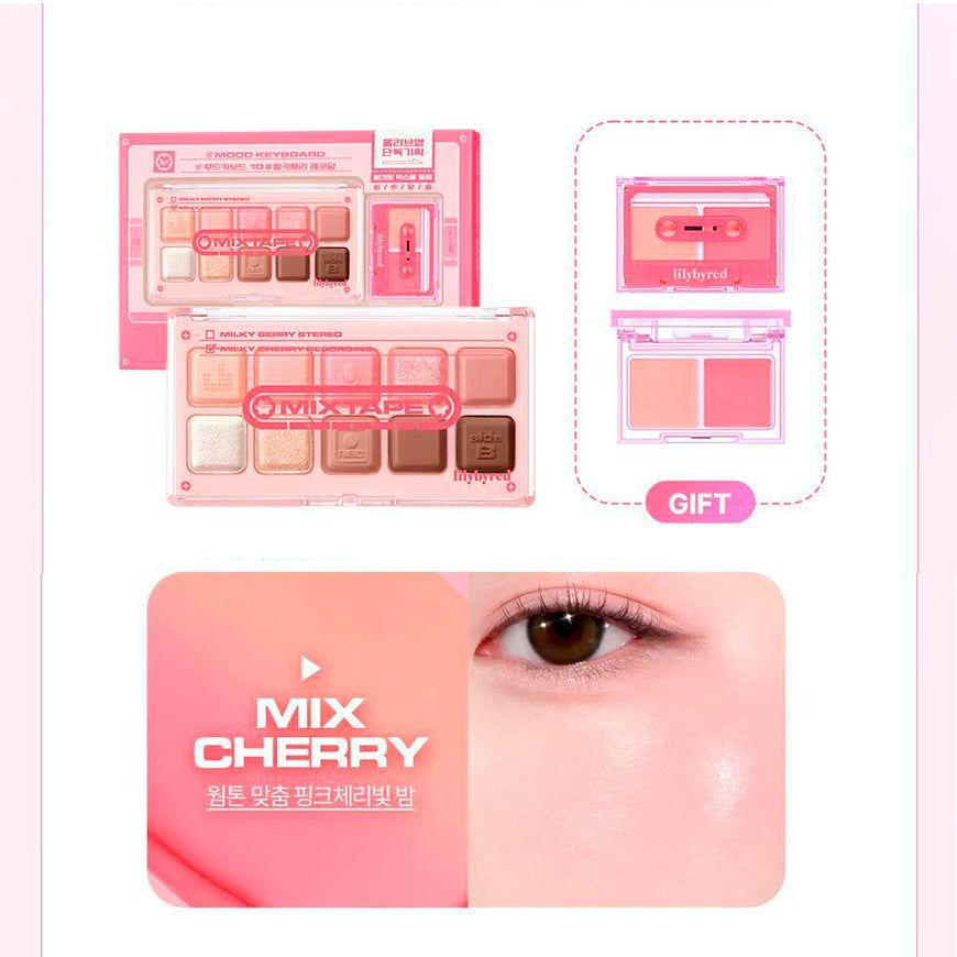 Set De Maquillaje Tonos Cálidos + Mini Dúo De Bálsamos Labiales Coreano-3