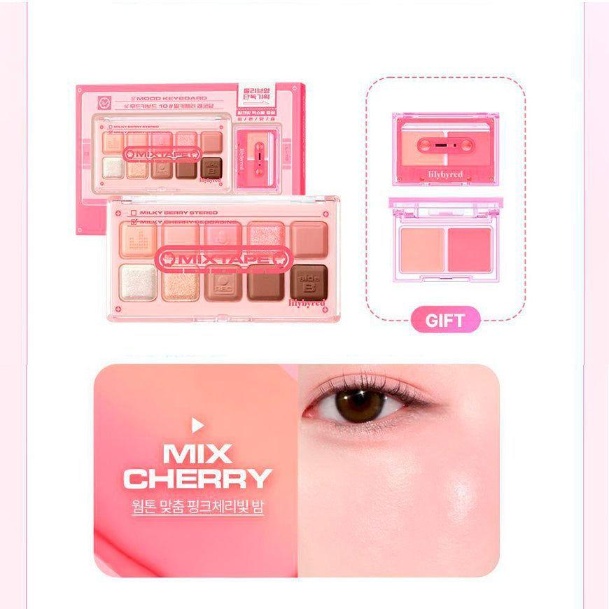 Set De Maquillaje Tonos Cálidos + Mini Dúo De Bálsamos Labiales Coreano-3