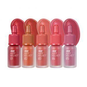 Tinta de labios de larga duración - PERIPERA Ink Airy Velvet Tint-0