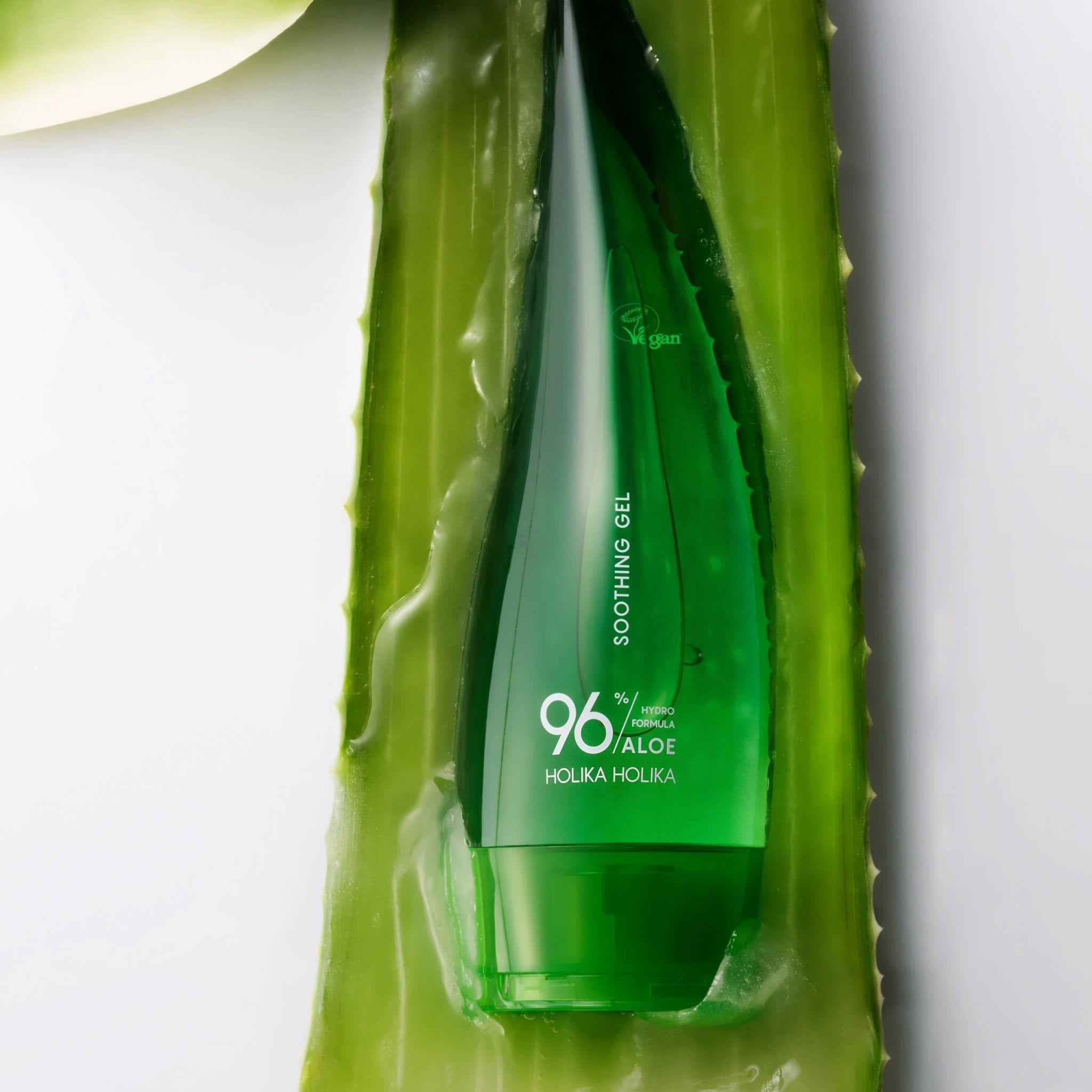 Gel Facial Coreano Calmante Hidratante Con 96% de Aloe Vera 250ml-2