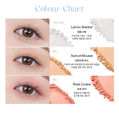 Paleta de maquillaje UNLEASHIA con acabados brillantes, N6. All of Citrus - Maquillaje Coreano-2