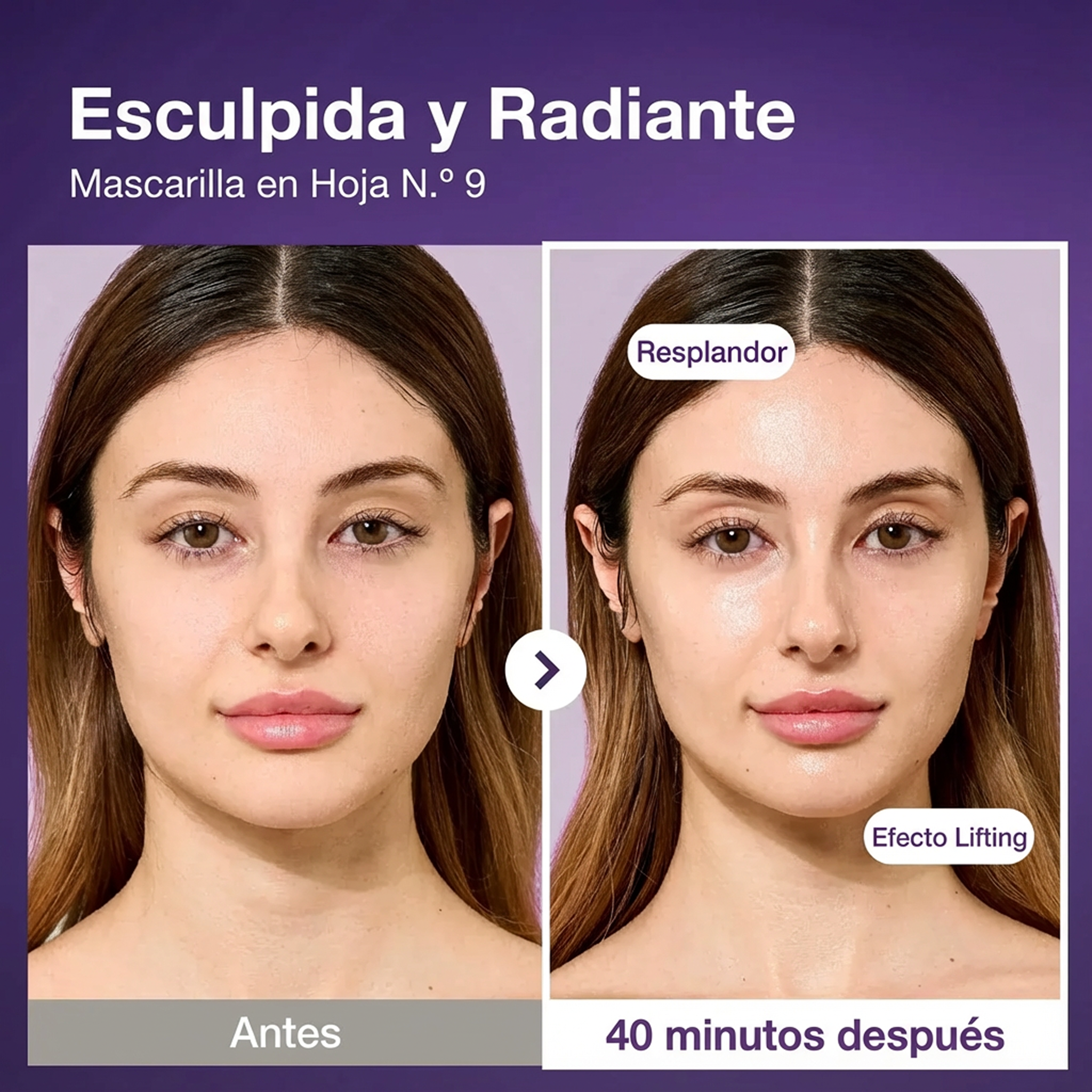 No. 9 NAD Mascarilla Facial Lifting Coreana-3