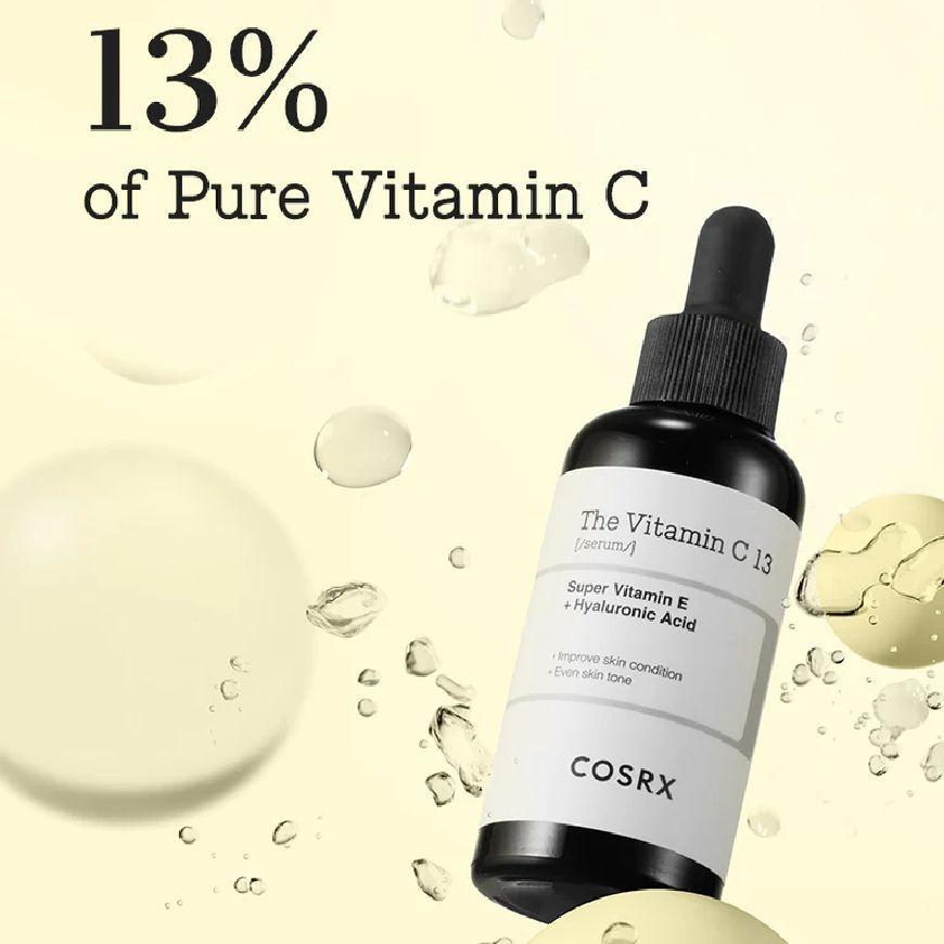 Sérum coreano con vitamina C al 13% para piel sensible - COSRX The Vitamin C 23 Serum-1