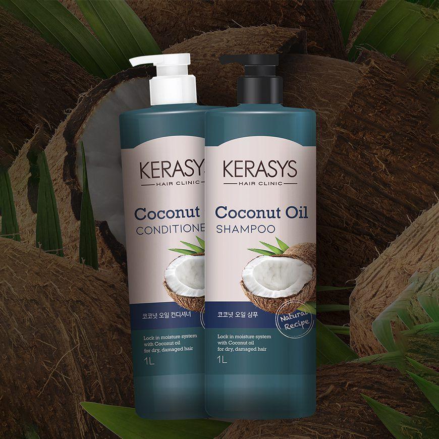 Shampoo Coreano Con Aceite de Coco Para cabello seco-2