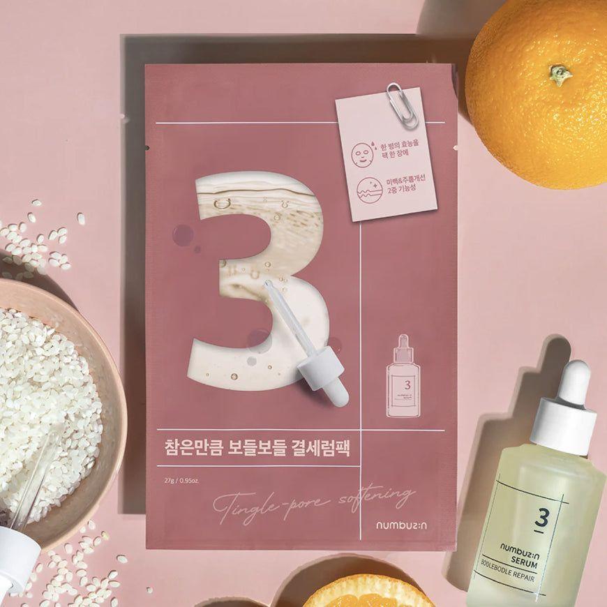 Mascarilla coreana purificante y suavizante con fermentos y menta-3