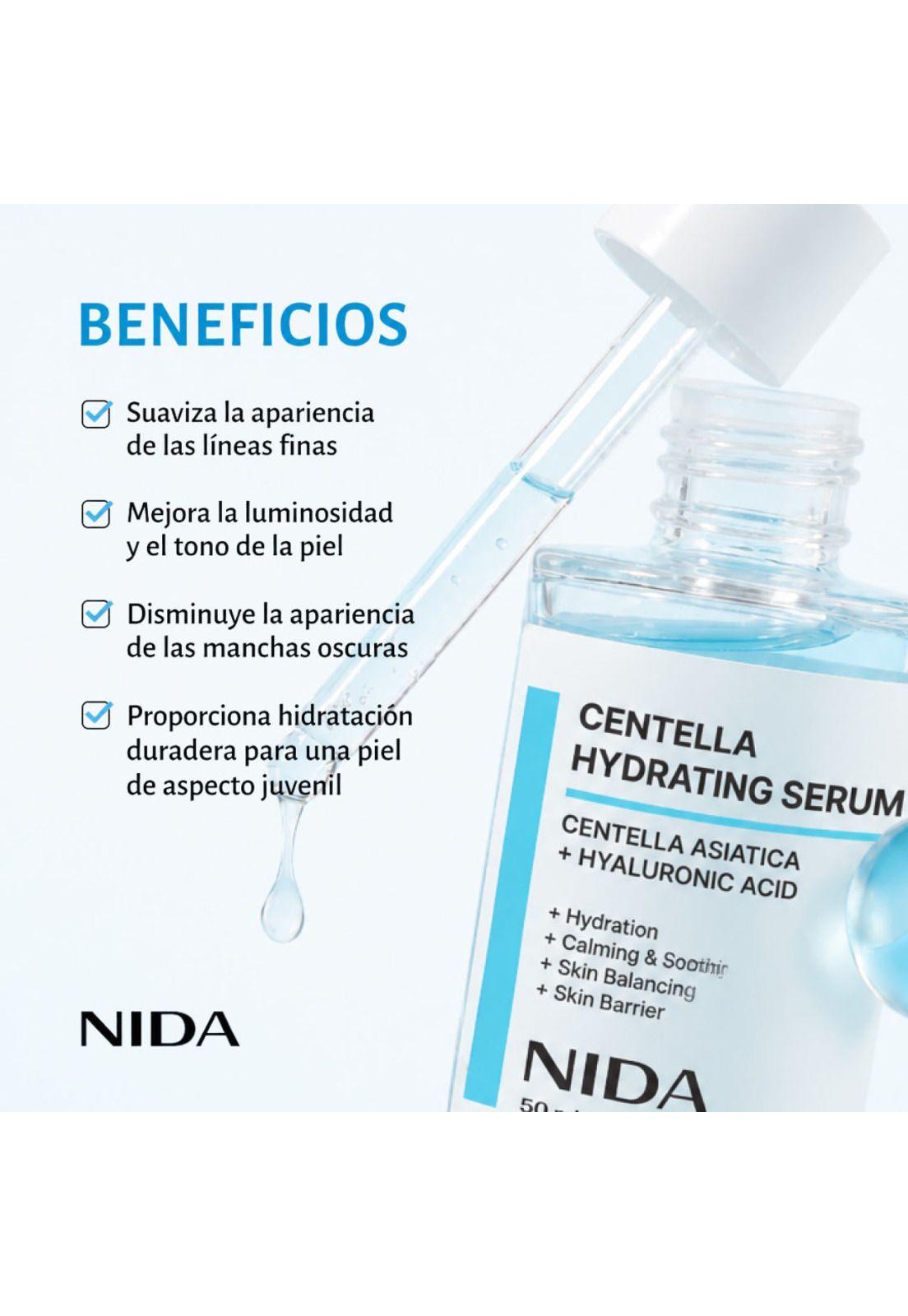 Sérum NIDA Centella Hydrating 50 ml Hidratante-3