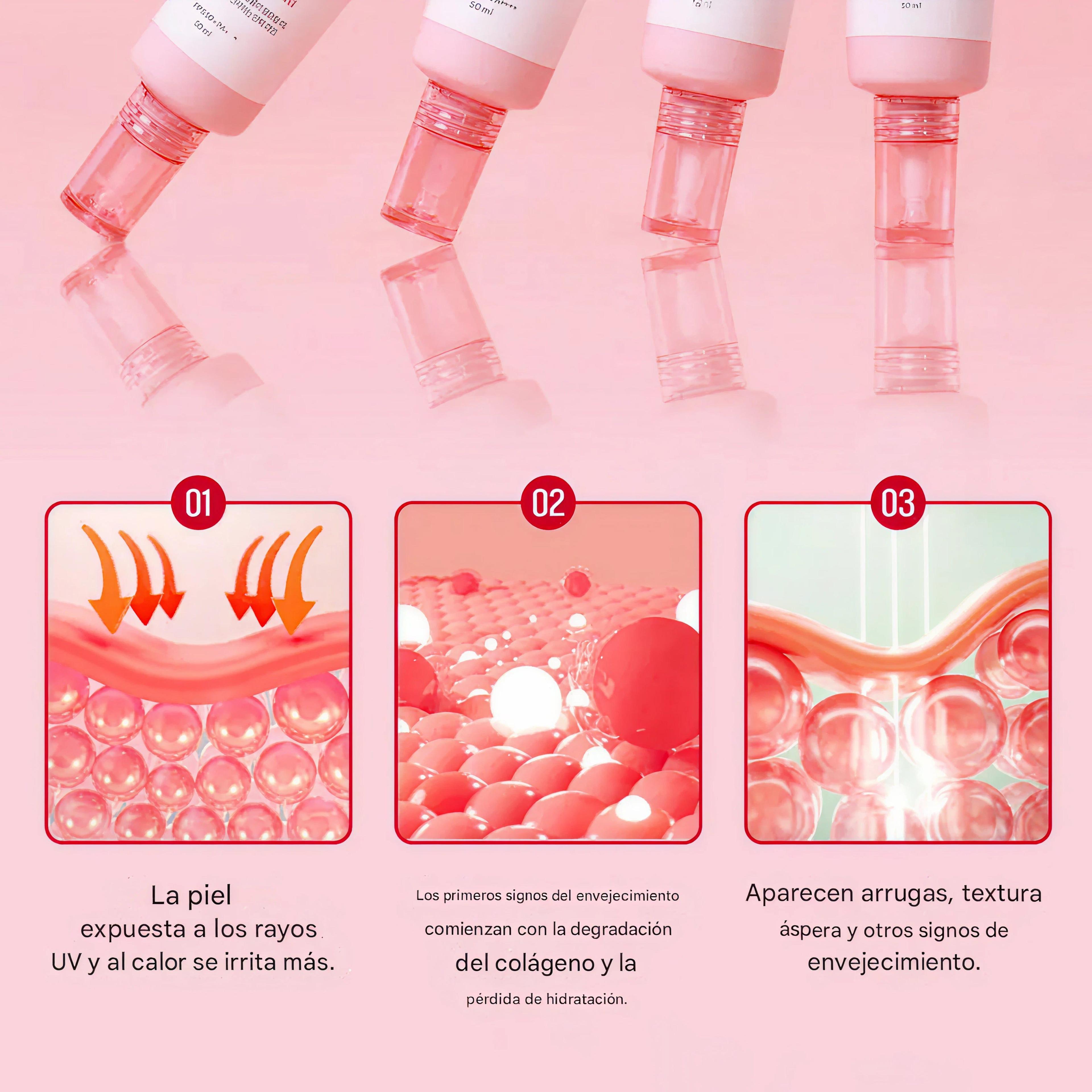 Round Lab Camellia Deep Collagen Sun Serum Protector Solar Reafirmante SPF50+ 50ml-5