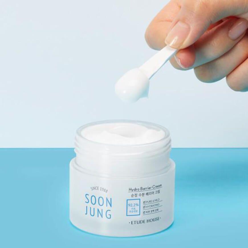 Crema Hidratante Coreana Soon Jung Hydro Barrera Protectora-2