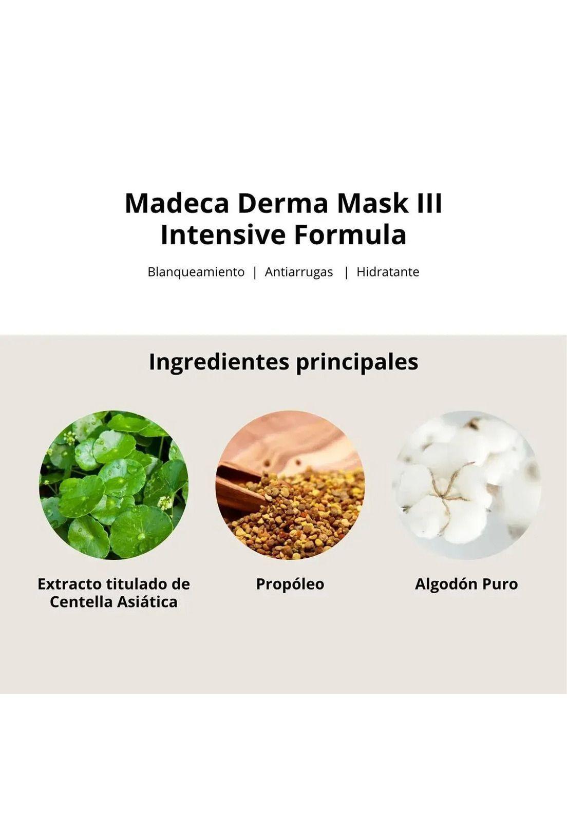 Mascarilla Facial Coreana Centellian24 Madeca Derma Mask III 25ml-4