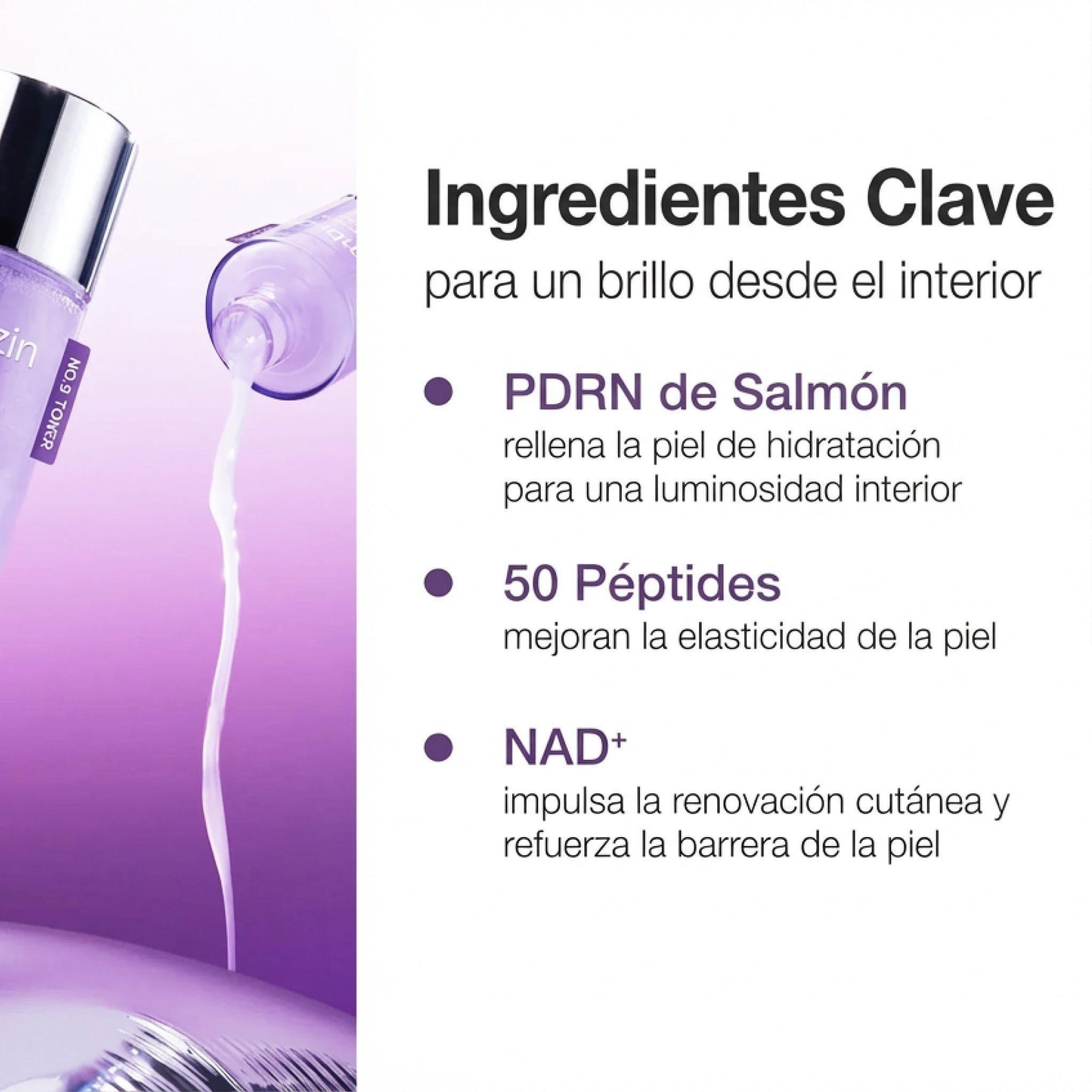 No.9+ NAD+ PDRN Tonico Iluminador 150ml-5