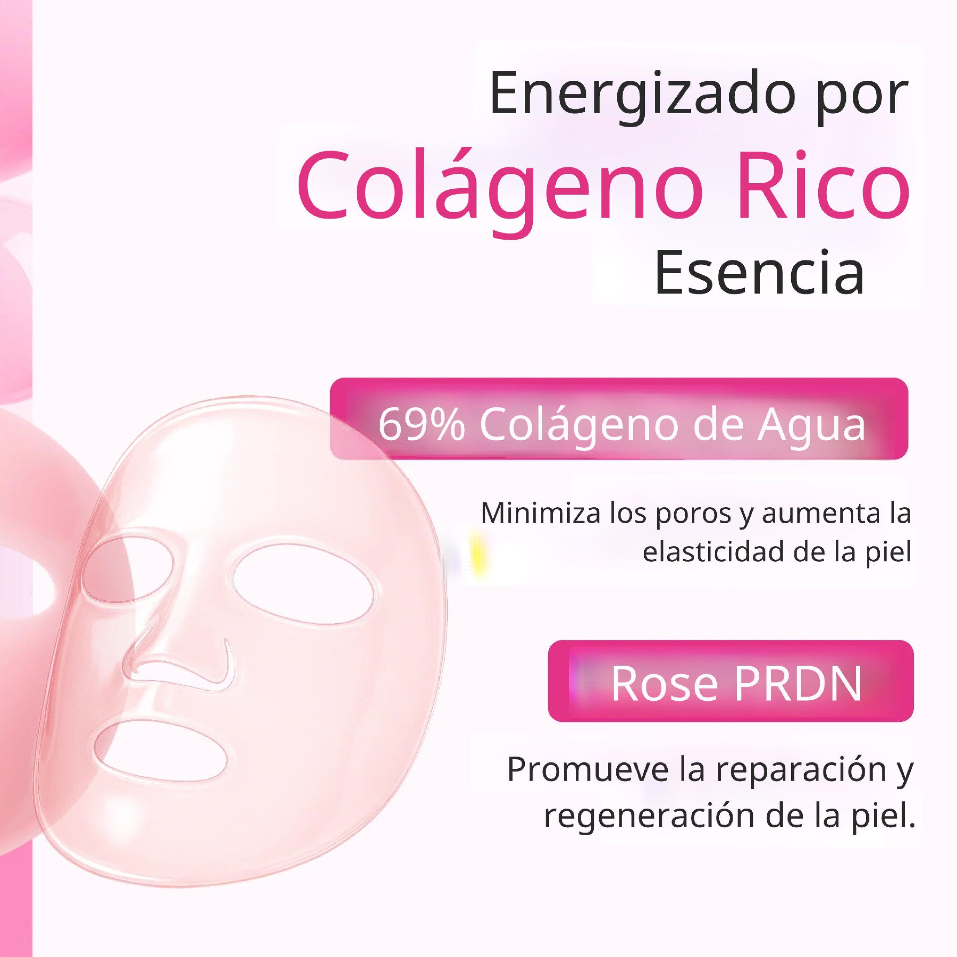 No.2 Rose PDRN Collagen Plumping Sheet Mask-2